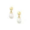 Cultured Pearl Teardrop Earrings -James Charm Sales EP 1506 882547