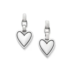 Timeless Heart Drop Earrings