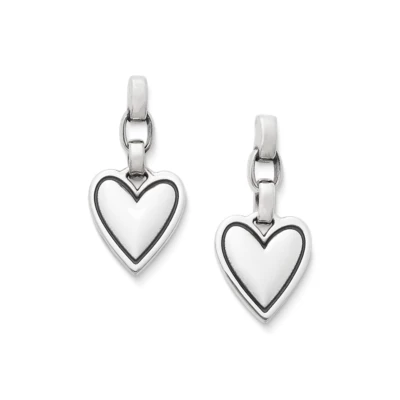 Timeless Heart Drop Earrings 1 Timeless Heart Drop Earrings