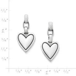 Timeless Heart Drop Earrings 8 Timeless Heart Drop Earrings -James Charm Sales EP 1903 520681 rul